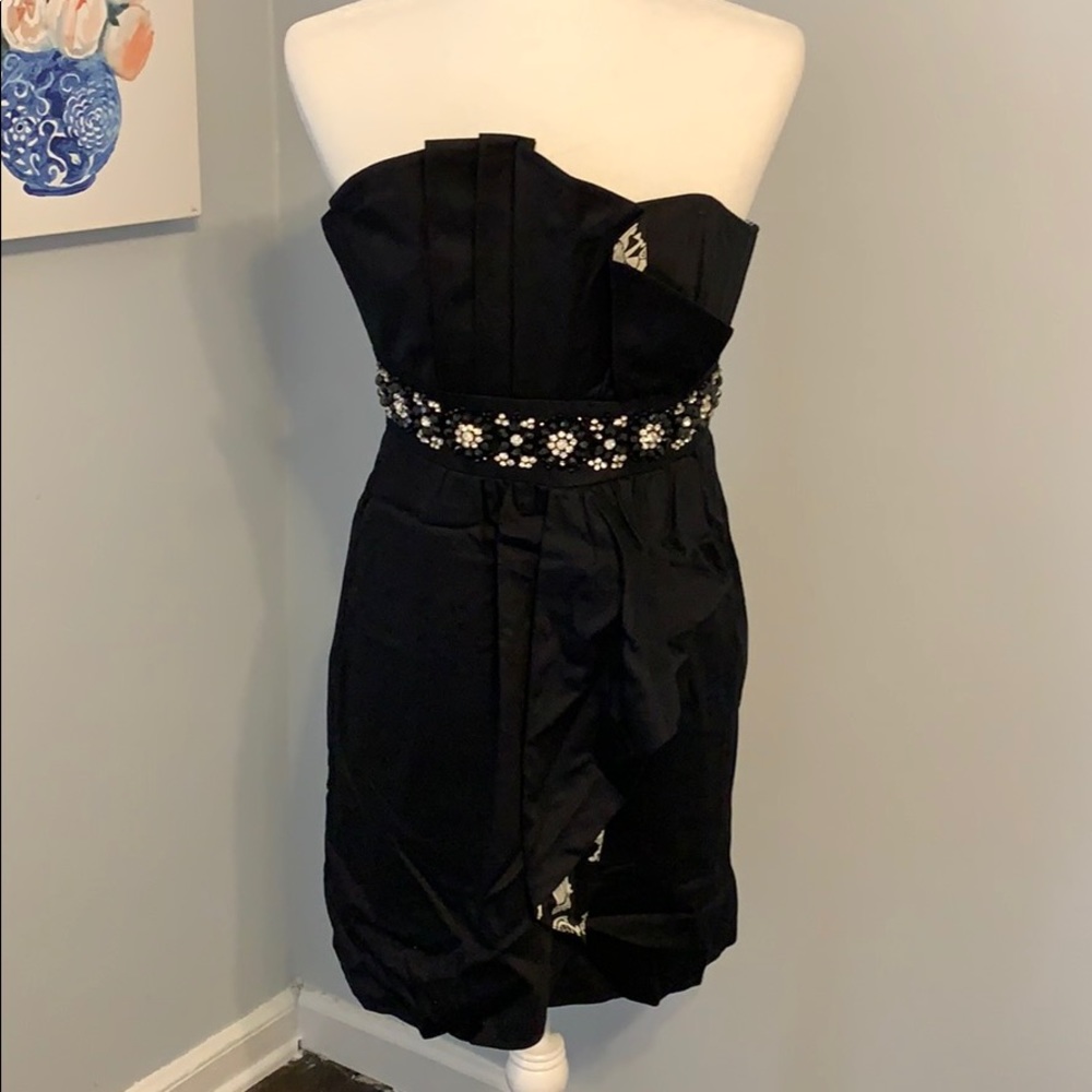 NWT Lilly Pulitzer Crystal Dress Black sz 4